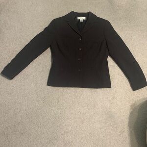 Petite Sophisticate Brown Blazer